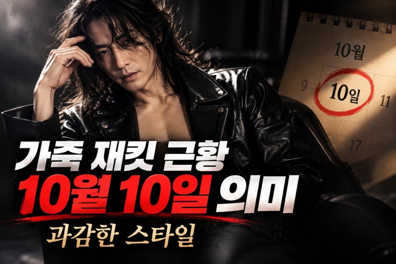 양준일, 가죽 재킷 근황 공개, 10월 10일 메시지 의미는?