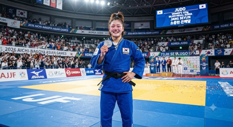 유도 장세윤 아시안게임 은메달, 세계랭킹 41위의 값진 반란과 감동의 순간