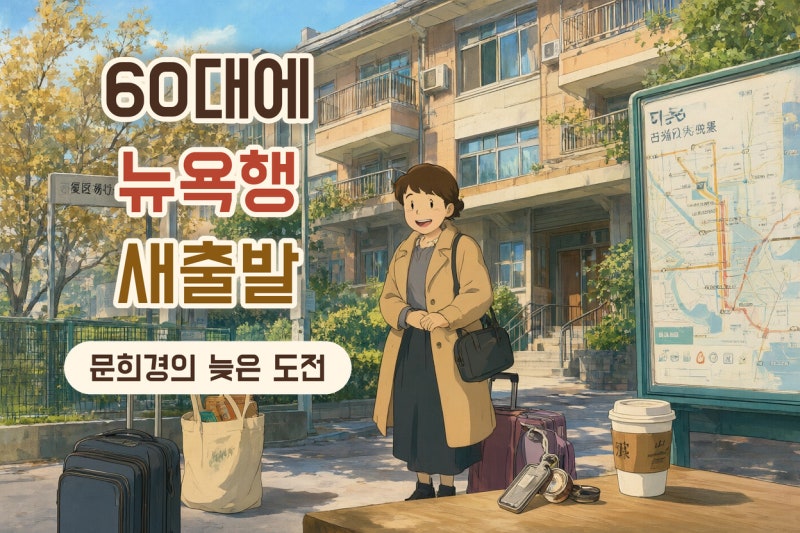 문희경 60대 뉴욕 유학과 기숙사 생활, 늦은 도전이 던진 진짜 의미