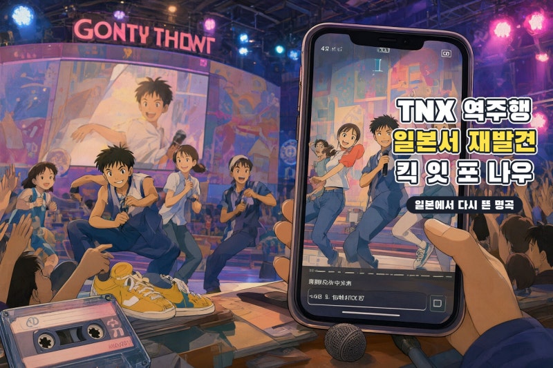 TNX 킥 잇 포 나우 일본 X에서 재조명된 이유와 역주행 가능성