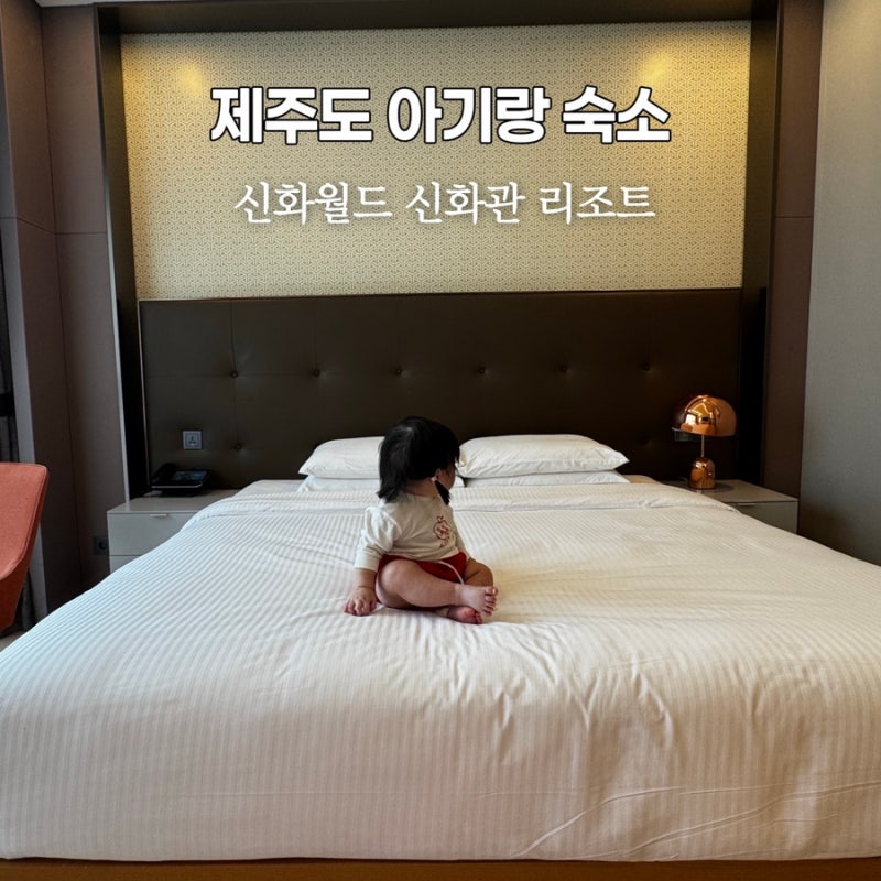 9개월 아기랑 제주도 숙소 신화월드 신화관 리조트 아기용품 대여 총정리