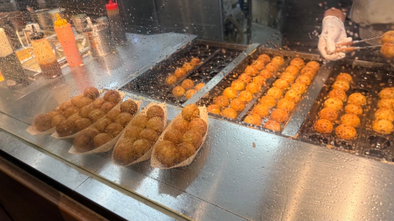 후쿠오카 캐널시티 맛집 츠키지 긴다코 Tsukiji Gindako 타코야끼 후기