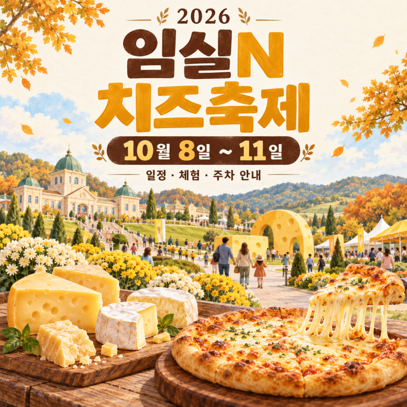 2026 임실치즈축제 일정·입장료·주차 정리｜임실N치즈축제 체험 예약 안내