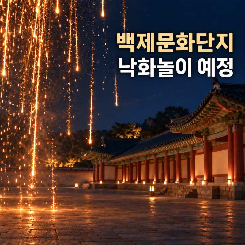 백제문화단지 낙화놀이, 11월의 부여를 기다리는 이유