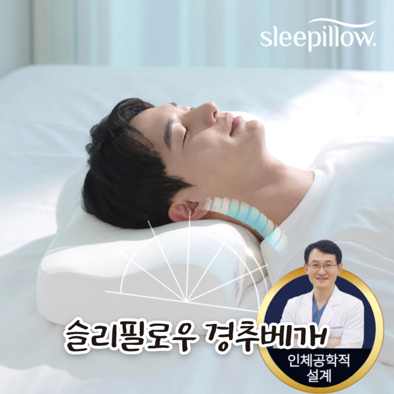 슬리필로우 경추베개 스탠다드 오가닉코튼 화이트 특징 정리