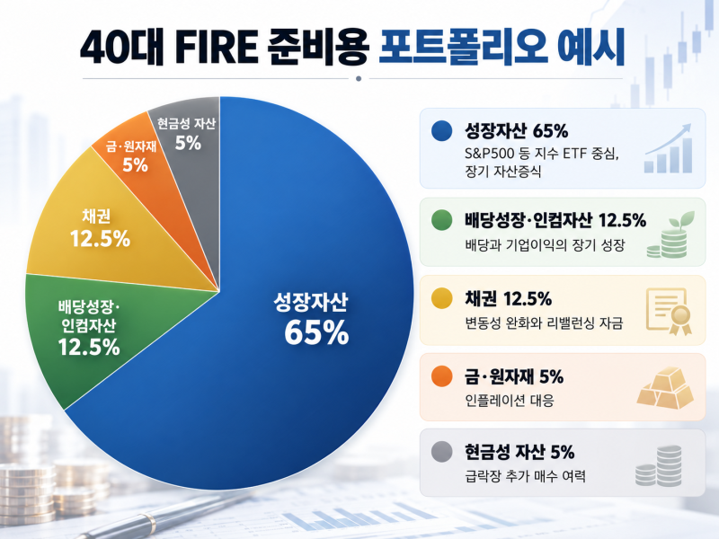 1억으로 월 500만원 가능할까? 40대부터 준비하는 파이어족 현실 계산