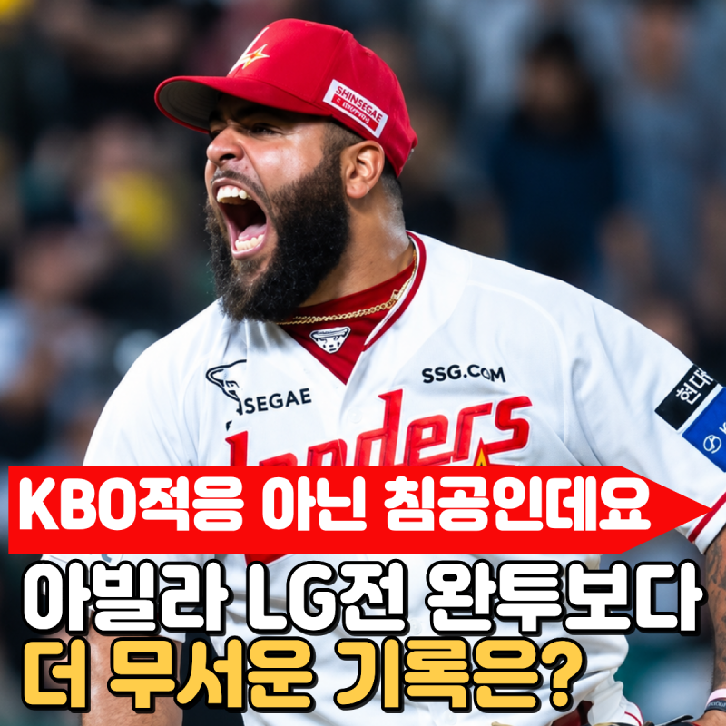 "KBO적응 아닌 침공인데요" 아빌라 LG전 완투보다 더 무서운 기록은? 이 정도면 SSG가 횡재 제대....