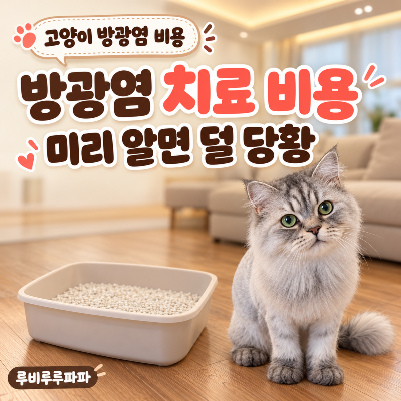고양이 방광염 치료 비용, 미리 알아두면 덜 당황해요