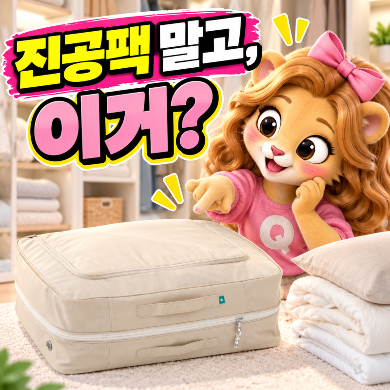 여름 이불 보관법, 진공팩 대신 브랜든 이불 압축 파우치를 고른 이유