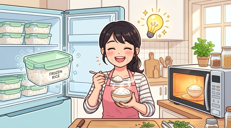 냉동밥 보관 기간 3가지 비밀, 갓 지은 밥맛 살리는 해동법