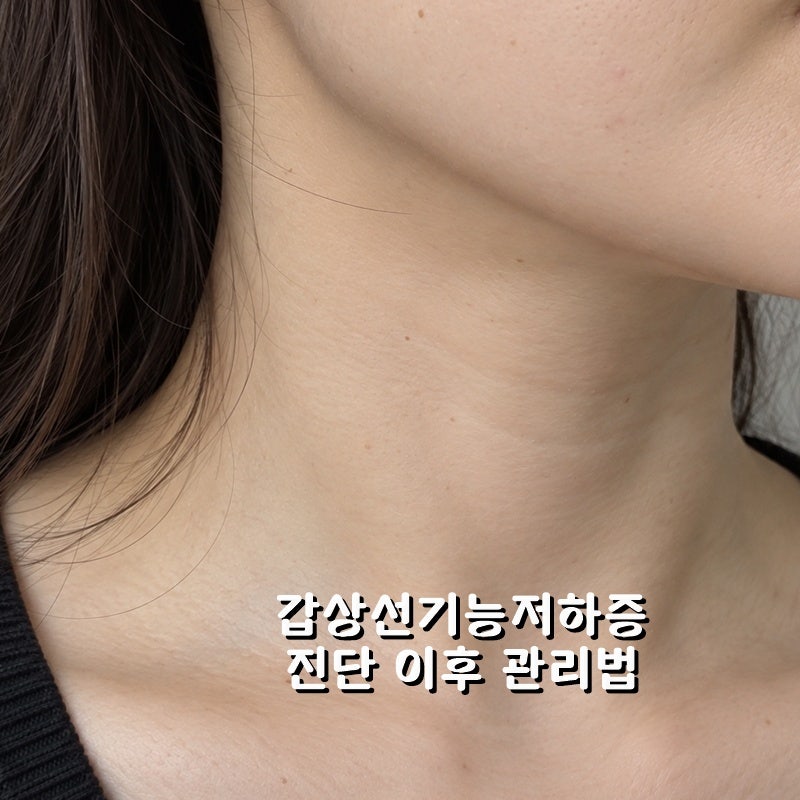 갑상선기능저하증 수치 정상 만든 TIP
