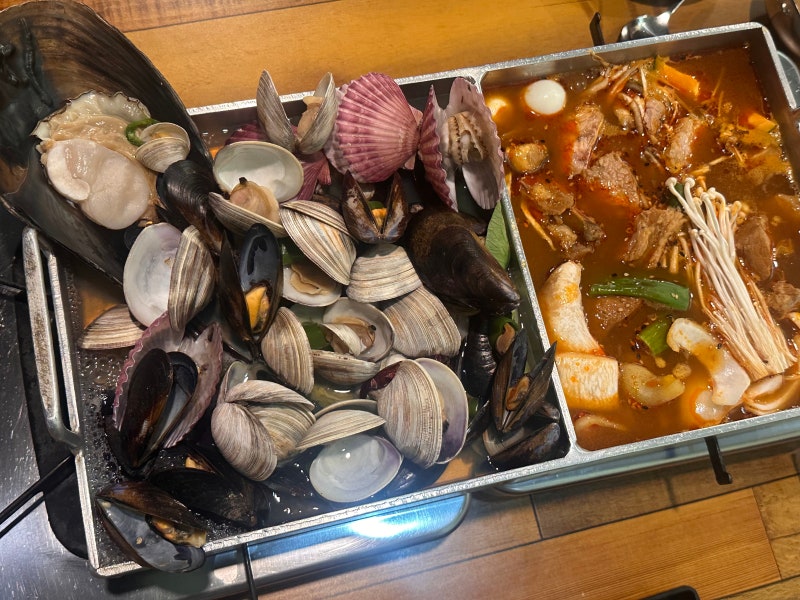천안 성성동맛집 조개찜과 갈비찜을 한번에?[위찜]|메뉴, 주차