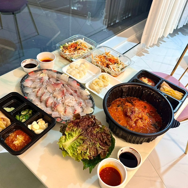 강릉 횟집 추천 '삼삼이네 경포대본점' 가성비 모둠회+물회 포장 후기