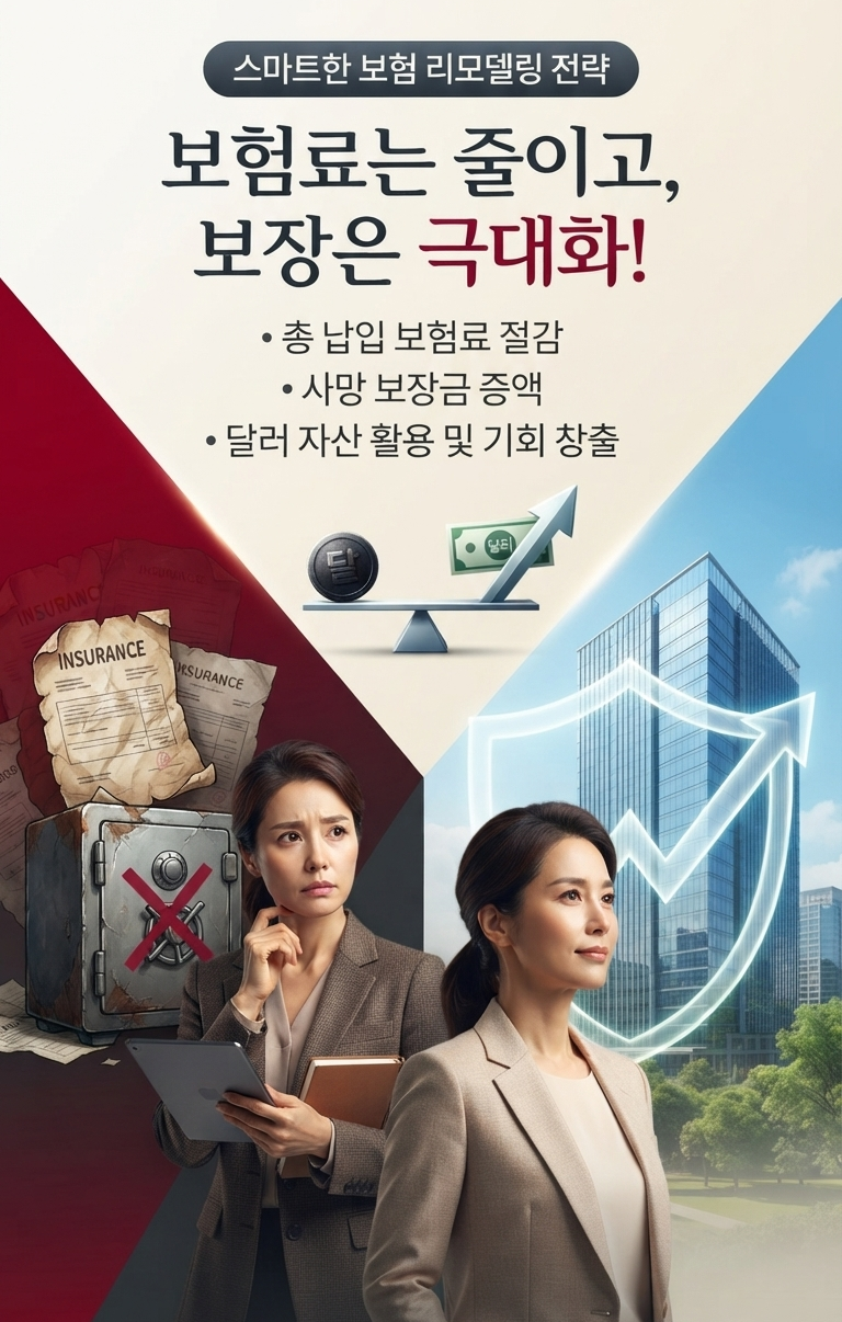 종신보험 리모델링의 비밀: 보험료는 줄이고 보장은 키우는 실전 노하우