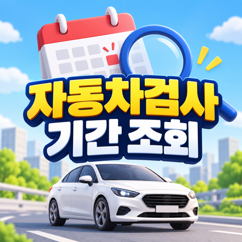 자동차검사 기간 조회 방법, 공식 사이트에서 유효기간·만료일까지