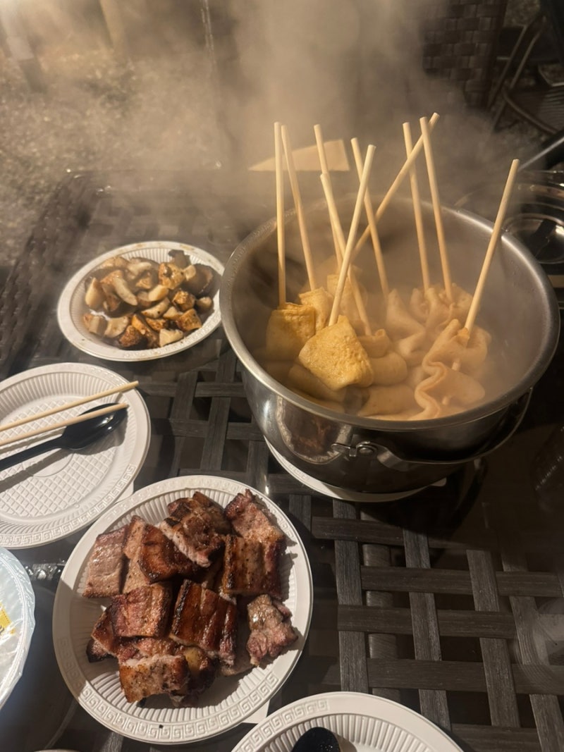 블랙트리캠핑장 후기｜105호 카바나에서 바베큐 즐기기, 인천 캠핑