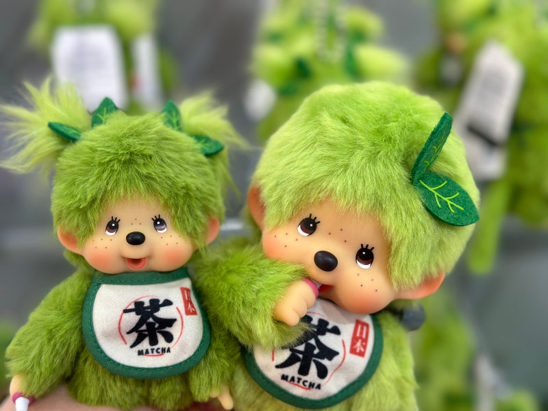 캐리마켓 신사 그린티 몬치치 발매! 말차빛 몬치치 직접 데려왔어요~
