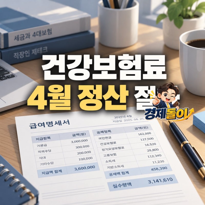 중소기업 직장인 건강보험 연말정산 반영 절차 총정리
