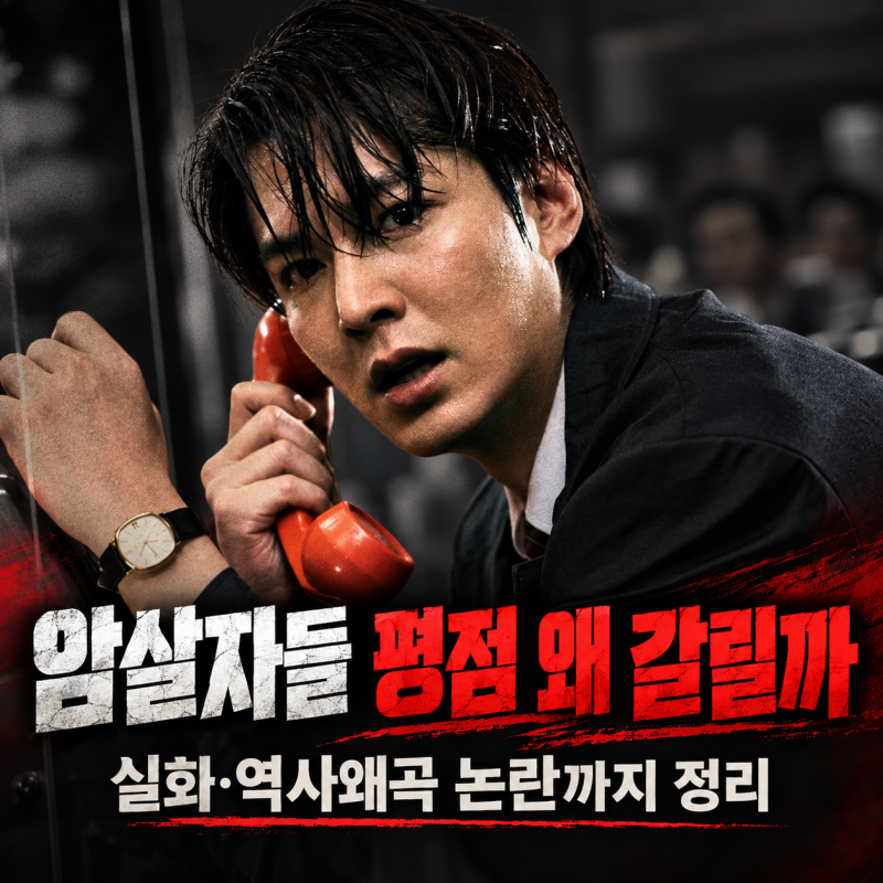 암살자들 평점 왜 갈릴까, 실화와 역사왜곡 논란까지 알고 보면 달라지는 영화