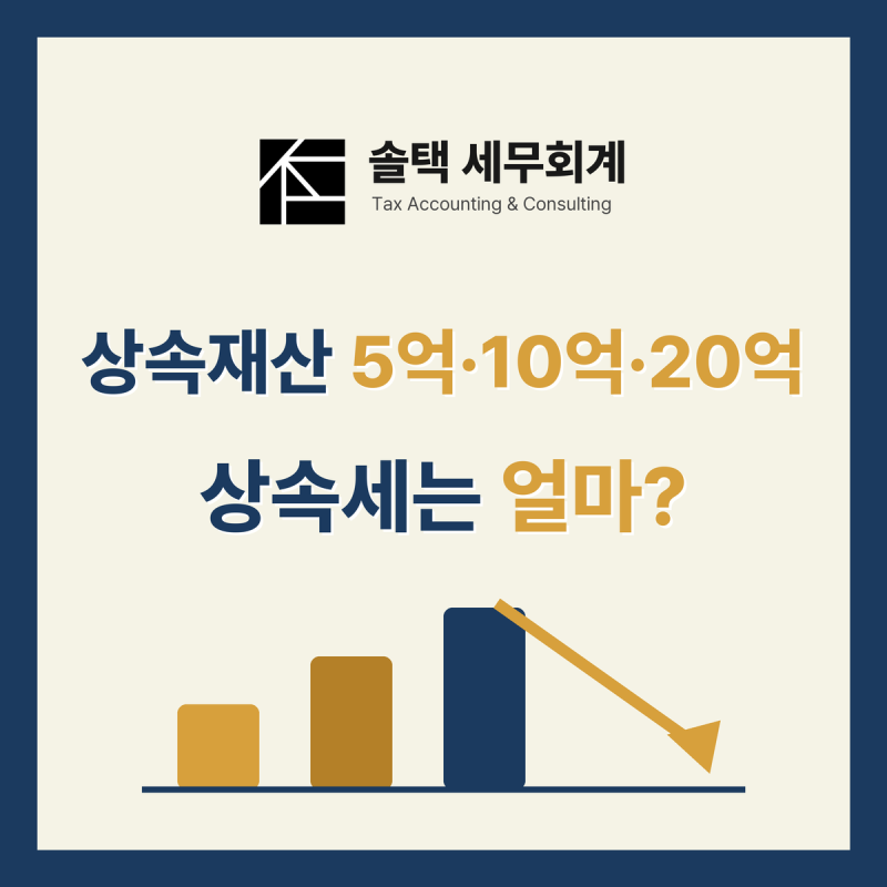 상속세 계산, 5억·10억·20억이면 얼마 나올까 (여의도 세무사)