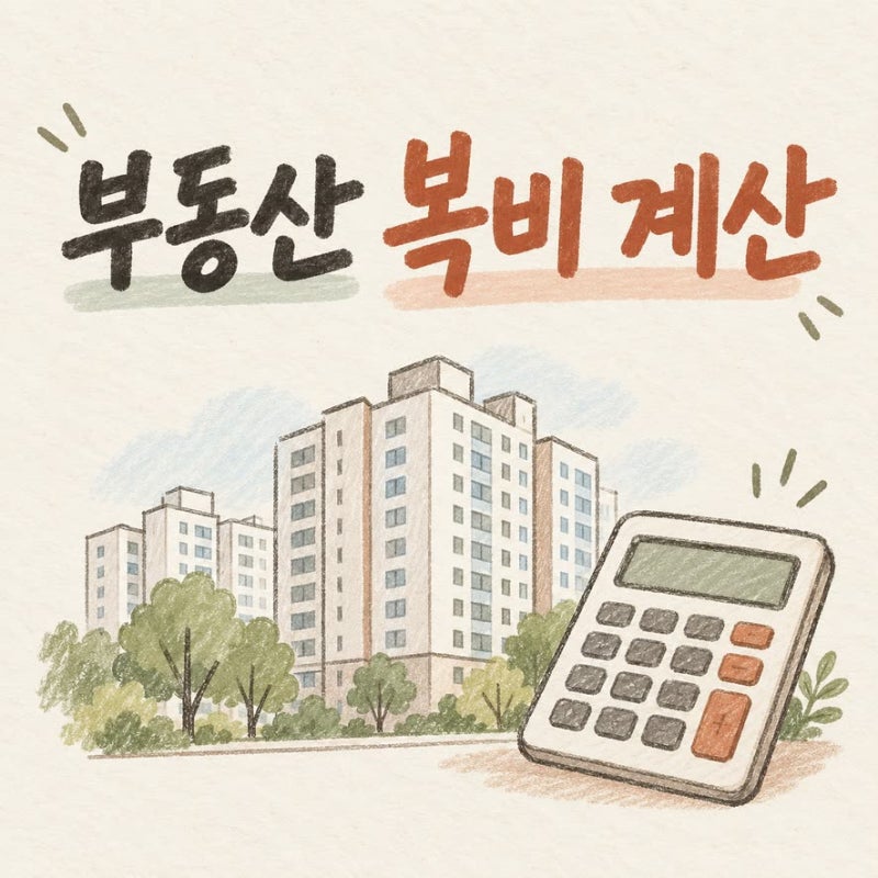 부동산 복비 계산 방법, 매매 전세 월세 중개보수 요율표