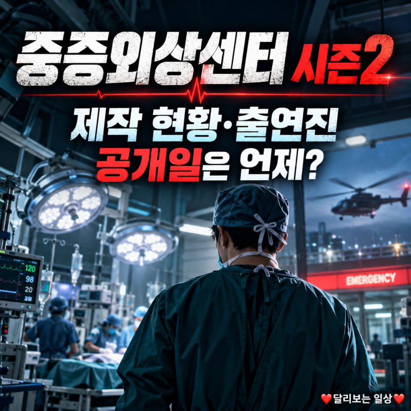 중증외상센터2 하영 하차, 천장미 역 정예인 합류 , 공개일 출연진