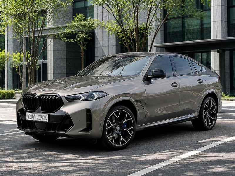 디자인 보고 1억 더 비싸 보인다던 BMW X6의 착시 효과