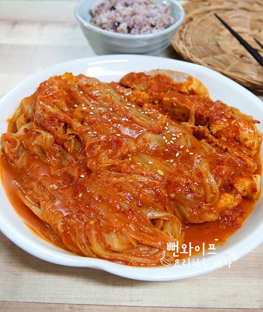 김치찜 레시피, 밥도둑이자 술안주 돼지고기 묵은지 김치찜