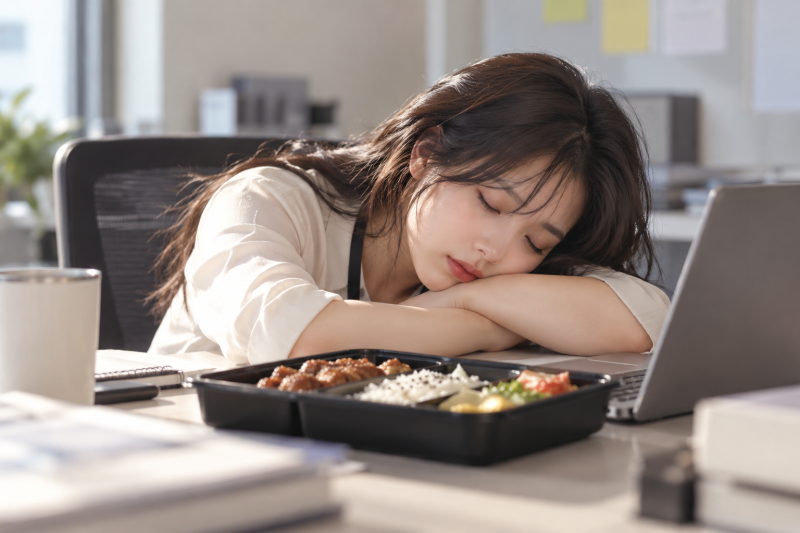 밥 먹고 졸린 이유, 식곤증은 혈당 스파이크 때문일까?