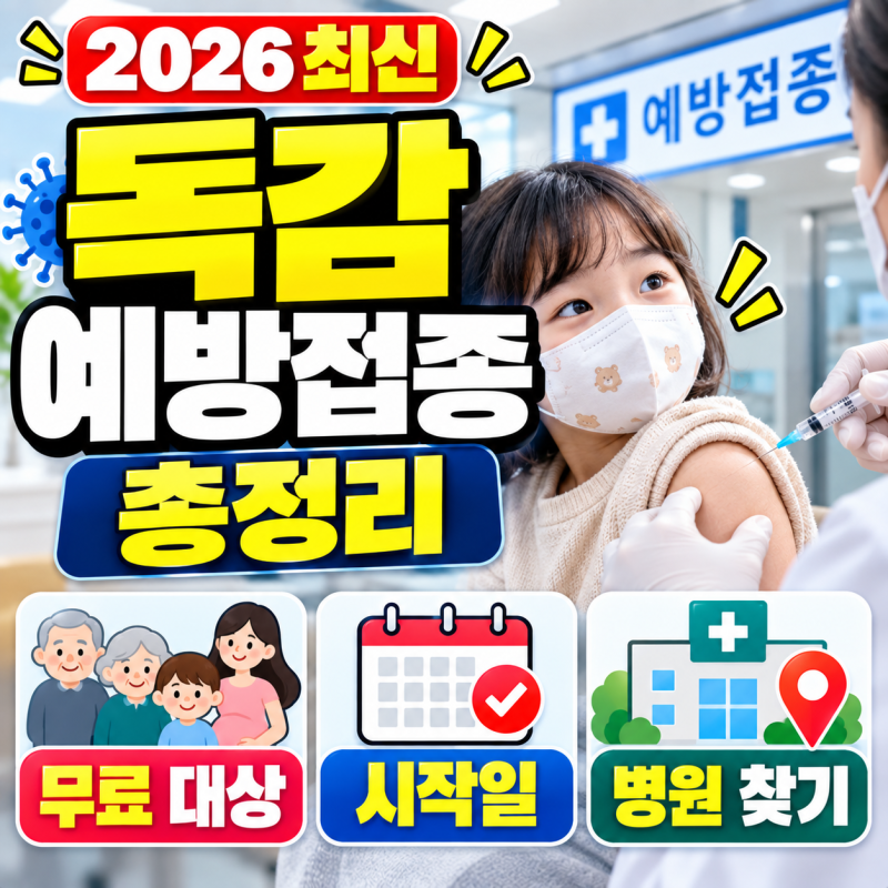 알고 보니 올해부터 14세까지 무료, 독감 예방접종 달라진 점 6가지