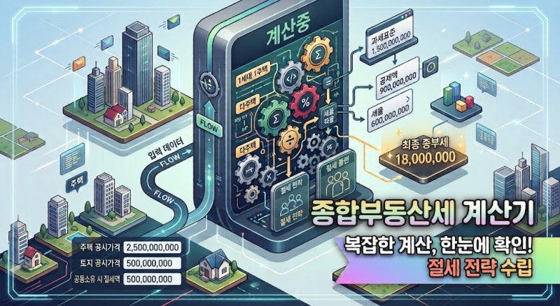 종부세계산기, 가장 정확하게 조회하자!