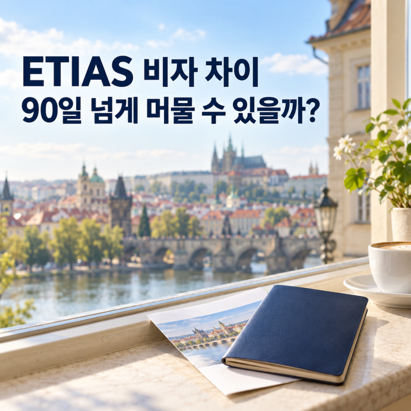 ETIAS 비자 차이, 여행 허가받으면 유럽에서 90일 넘게 머물 수 있을까?
