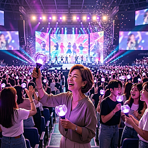 박미선 BTS 아미 됐다  김정난 따라 콘서트 갔다가 ‘입덕’…뷔가 직접 좋아요까지