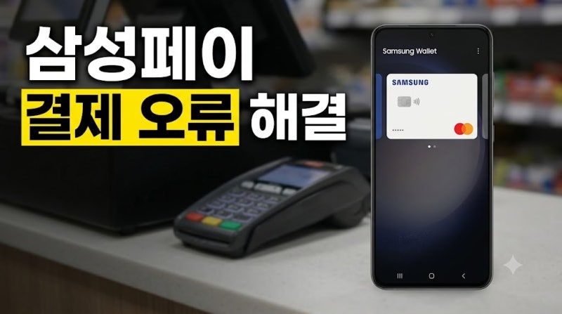 삼성페이 결제 오류, 안 될 때 원인별 확인 순서