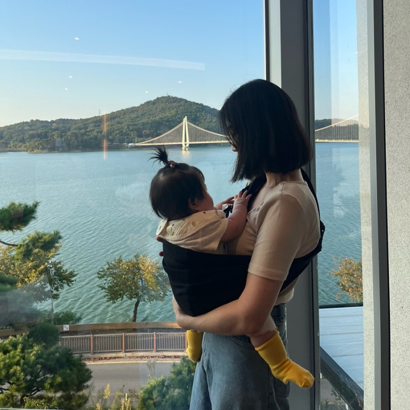 6개월 힙시트 아기띠 사용시기, 가벼워서 추천하는 육아템 사이드힙시트