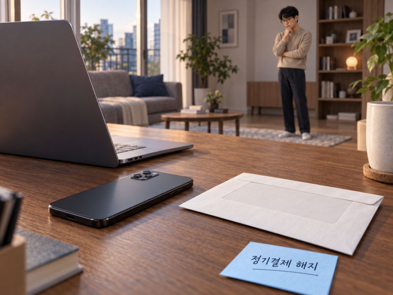 구글 플레이 정기결제 해지가 안 될 때