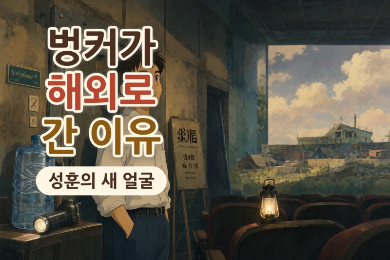 성훈 영화 벙커 일본·이탈리아 영화제 초청, 아포칼립스 스릴러가 주목받는 이유