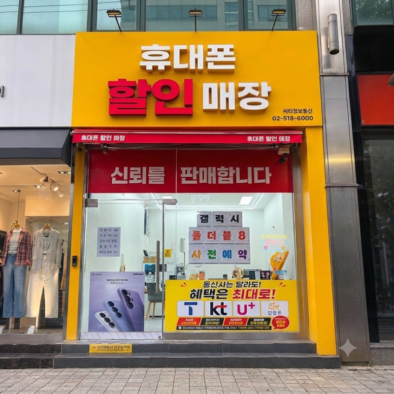 신규 오픈! 강남구 도곡동 휴대폰할인매장 (SKT·KT·LG U+) 오시는길