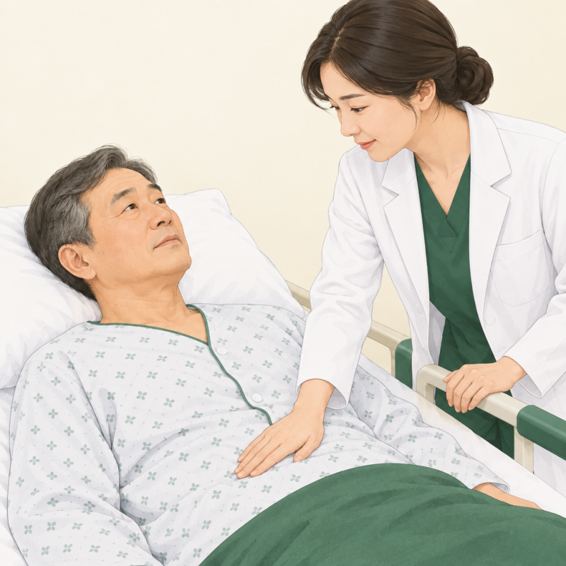대장암 2기 치료 방법과 수술 뒤 경과