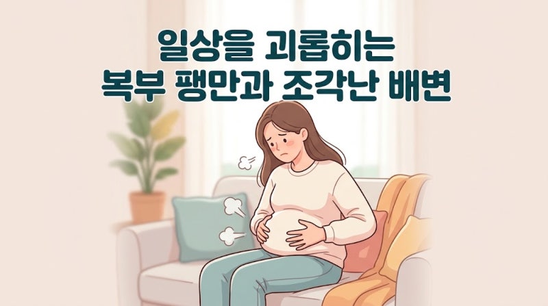 배에 가스 차고 방귀 잦은 이유 염소똥 변비라면 이것부터 끊으세요