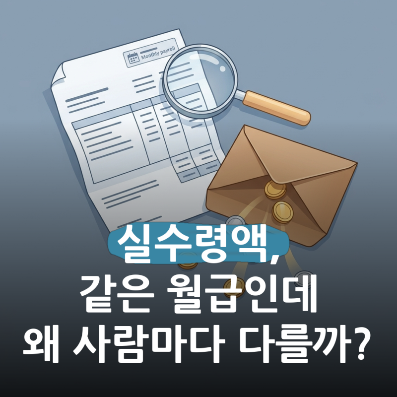 실수령액계산기 결과가 명세서와 다른 이유, 월급 300만원 4대보험 27만원과 2027년 국민연금 ....