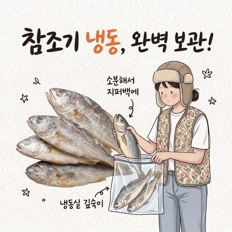 참조기 값 주고 부세 삼 조기 종류 굴비 참조기 굽는법 보관