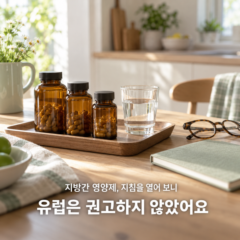 "영양제는 권고할 수 없다" 지방간에 좋은 영양제, 유럽·국내 지침이 그은 선