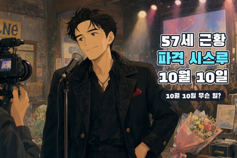 57세 양준일 근황 화제, 시스루 패션부터 10월 10일 메시지까지