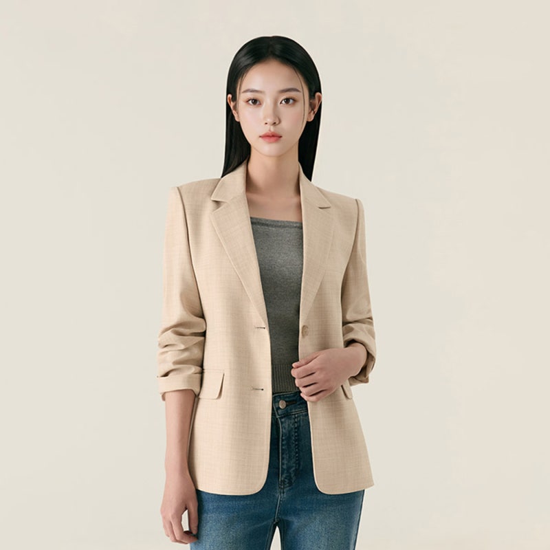 로엠 린넨라이크 자켓 RMJKG24R11 직접 써본 솔직 후기