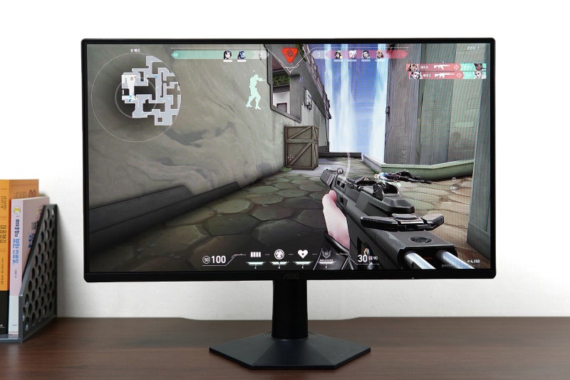 알파스캔 AOC 24G50Z 게이밍 260 FAST IPS 지싱크 Ai HDR 무결점 리뷰