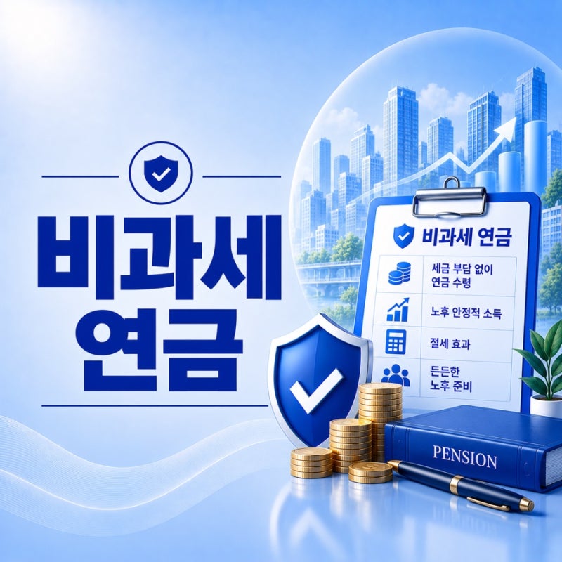 【비과세 연금】 저축성 보험과 종신형 연금보험의 비과세 요건 차이! 똑똑하게 비과세 연금....