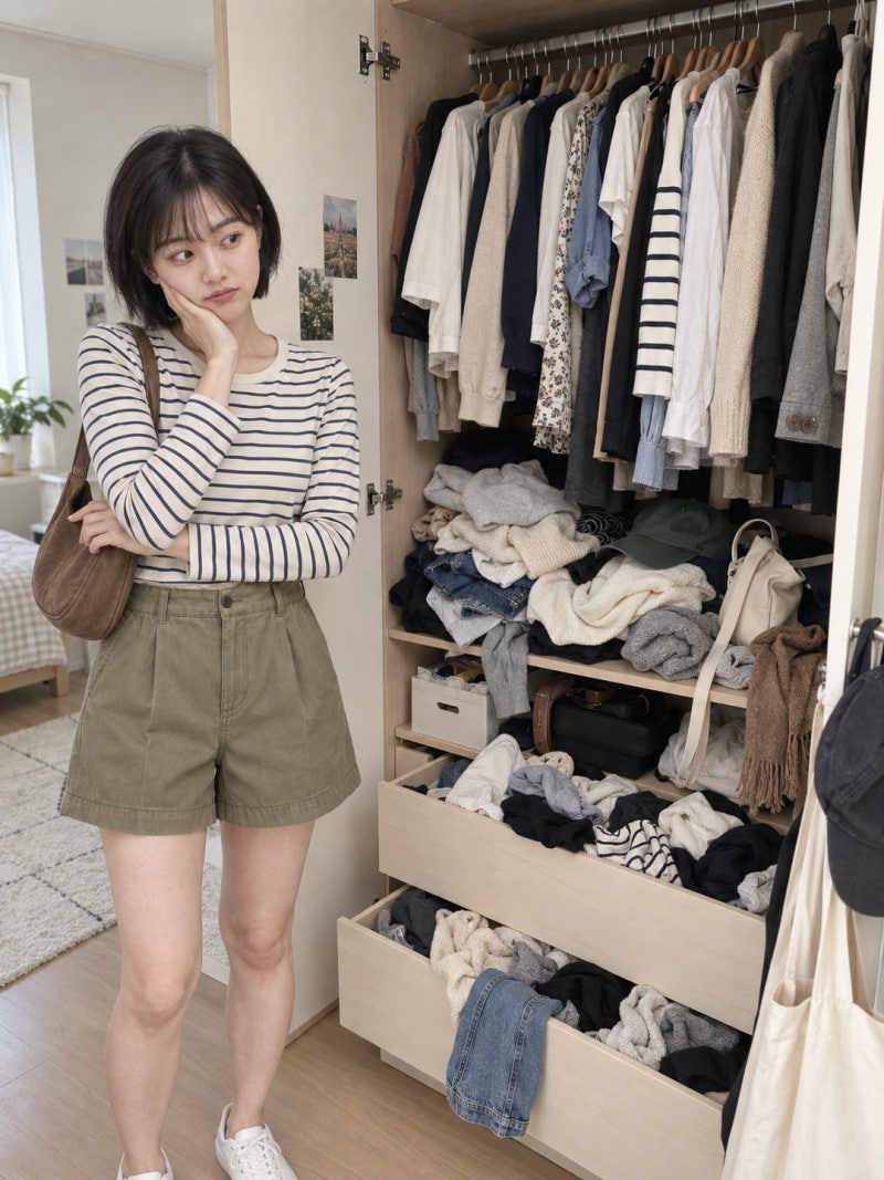 옷더미에 경계 세우는 법, 서랍 칸막이
