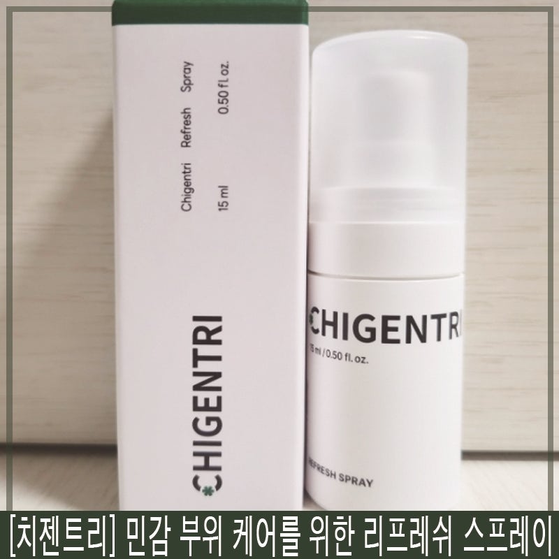 치젠트리 리프레쉬 스프레이 항문소양증, 리프레쉬 스프레이 효과 직접 사용해본 후기