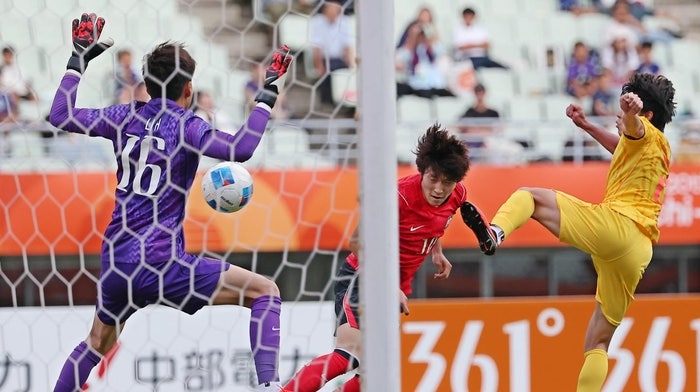 배준호 결승 헤더로 중국 2-1, 이민성호 AG 4회 연속 결승